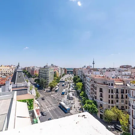 Alcala Street View Apartment Madrid Exterior photo
